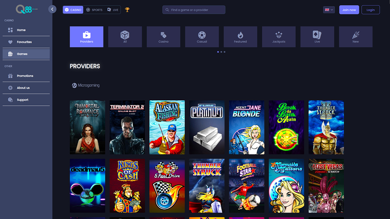 Sviluppatori di giochi desktop Q88bets