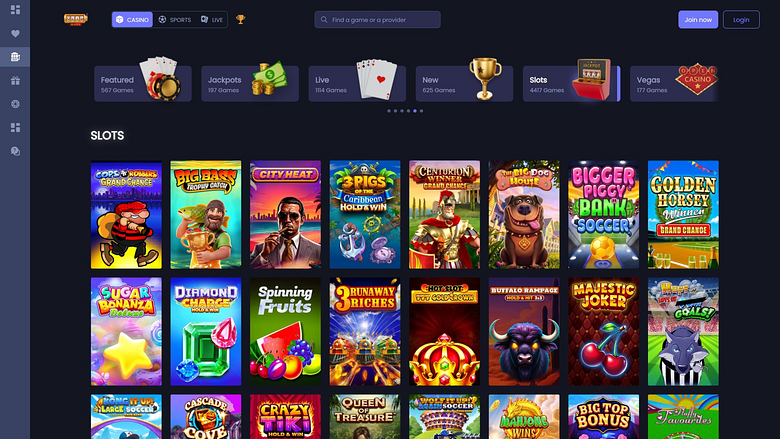 Giochi desktop del casinò Quid Slots