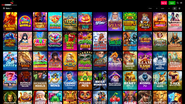 Giochi desktop del Red Cherry Casino