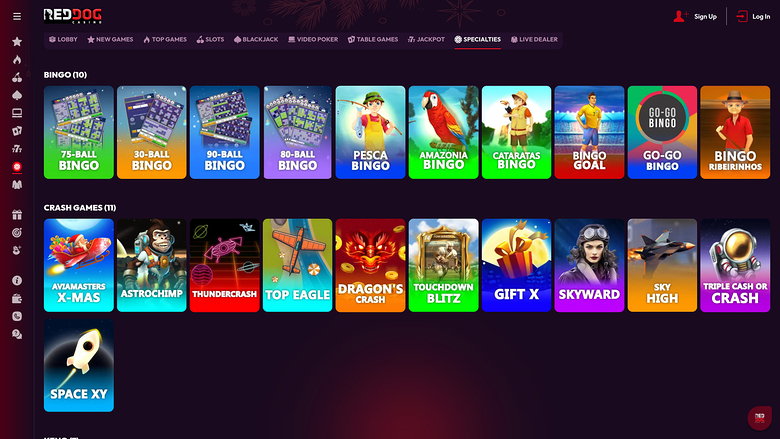 Red Dog Casino Desktop Specialties