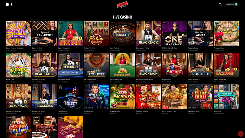 Refuel Casino, croupier en direct sur ordinateur