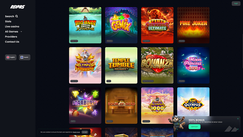 Игры для рабочего стола Breezy Casino