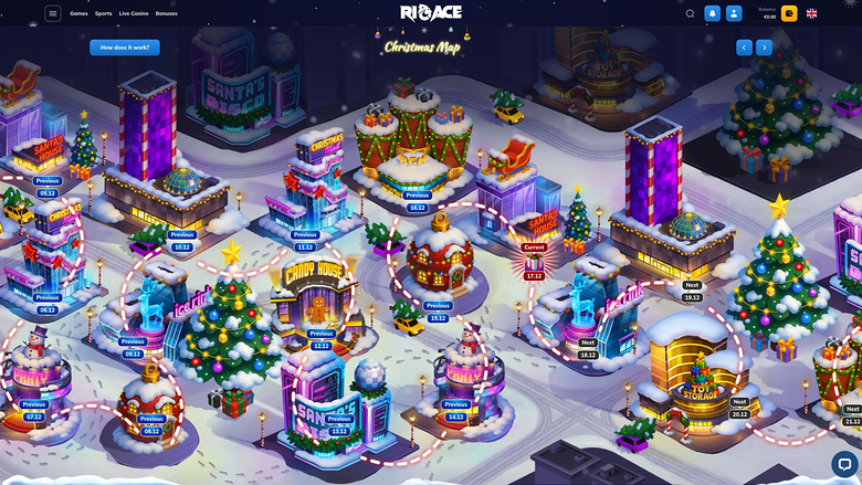 Carte Xmax du casino Rioace pour ordinateur