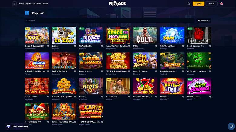 Rioace Casino Desktop Games
