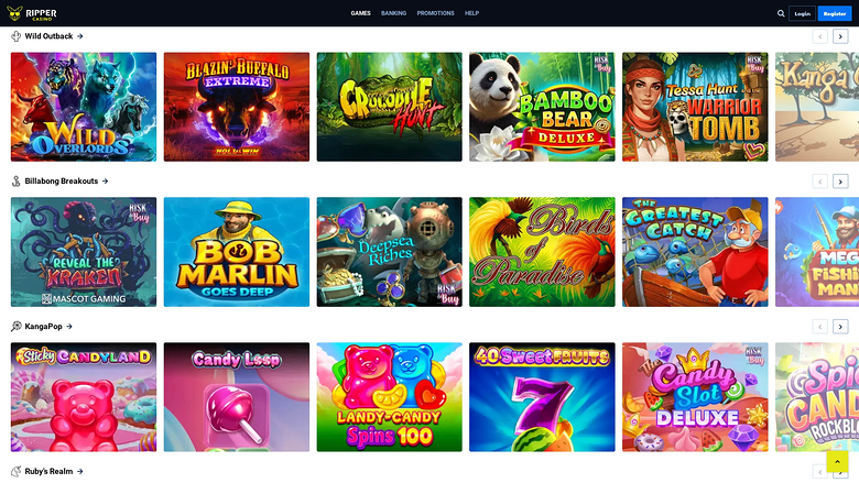 Ripper Casino Desktop Games