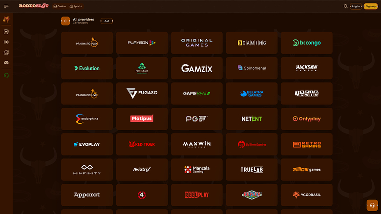 Développeurs de jeux de casino RodeoSlot