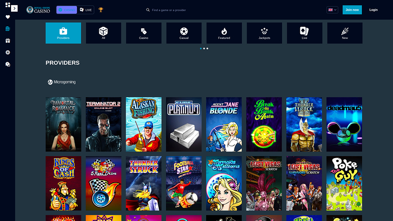 Développeurs du jeu de casino Royal Swipe pour ordinateur