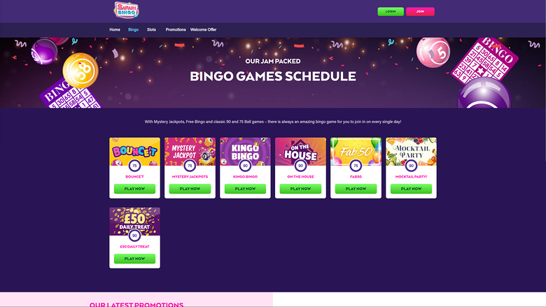 Safari Bingo Casino Bingo sur ordinateur