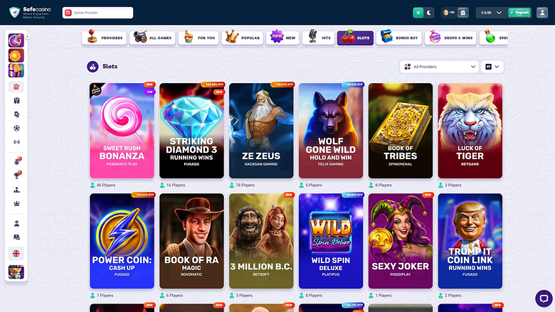 Giochi per desktop SafeCasino