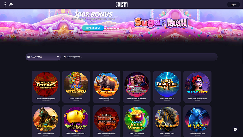 Игры для ПК в казино Saletti