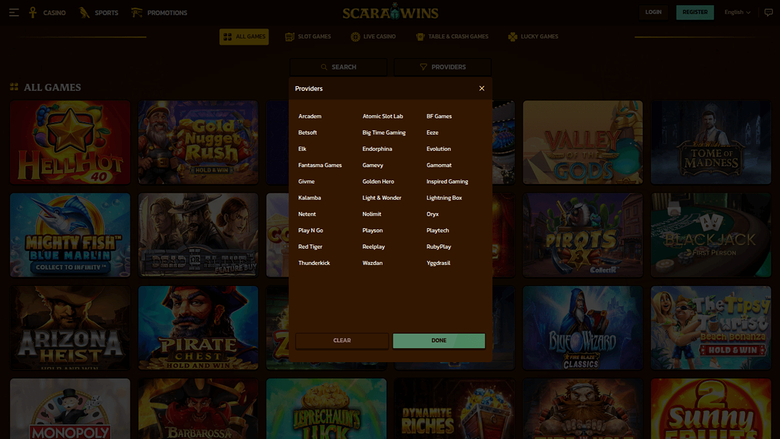 ScaraWins Game Developers Desktop