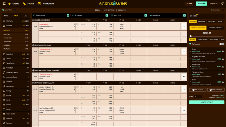 ScaraWins Sport Desktop