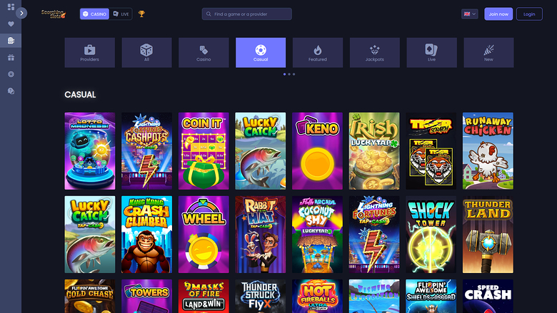 Giochi casuali per desktop di Scorching Slots Casino