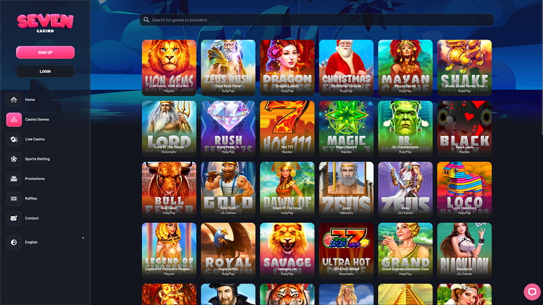 Seven Casino Desktop Games