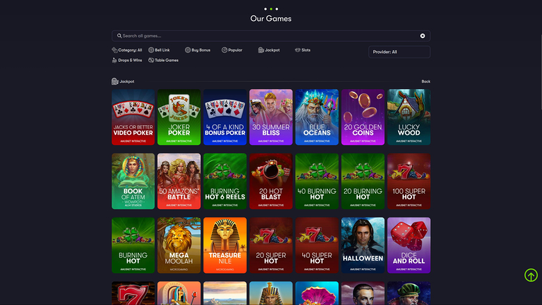 Jackpot du casino en direct Shangri La sur ordinateur