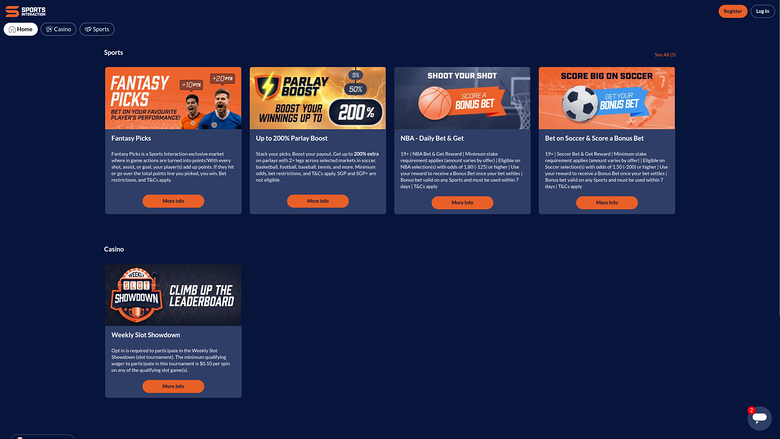 Promotions SIA Casino sur ordinateur