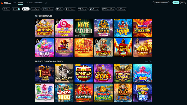 SIA Casino Desktop-Spiele