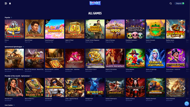 Jeux de casino sur ordinateur avec machines à sous