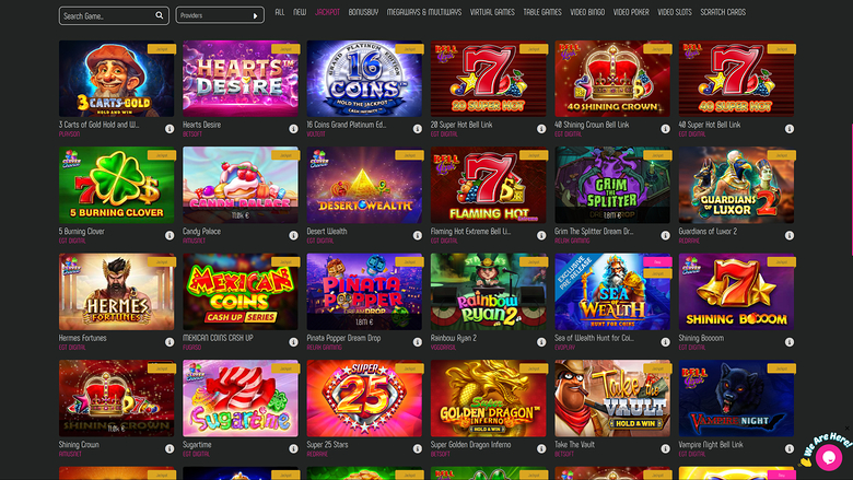 Jackpot sur ordinateur de Slotilda World Casino