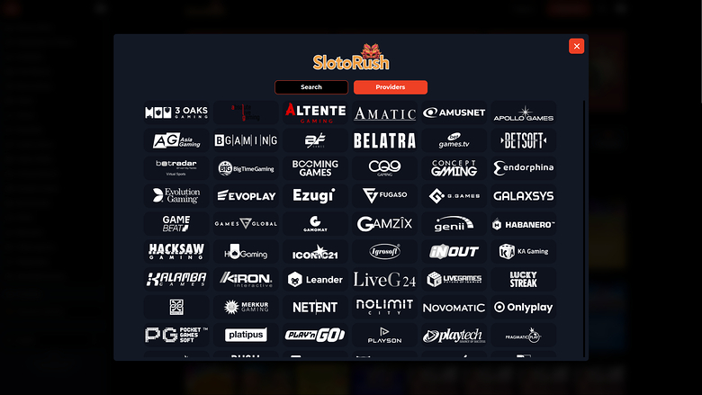 Sviluppatori di giochi desktop di SlotoRush Casino