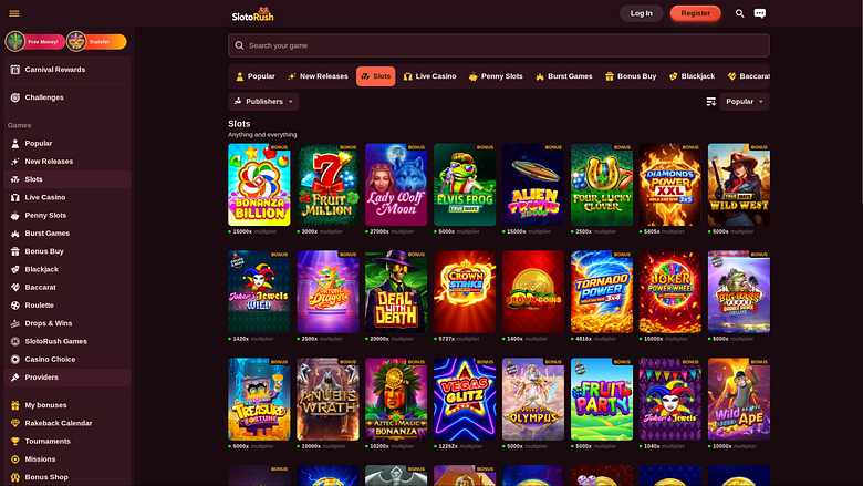 Giochi per computer SlotoRush