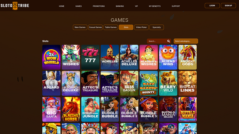 StoloTribe Casino Desktop Games