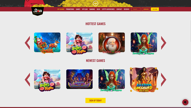 Jeux sur bureau de Slots Capital Casino