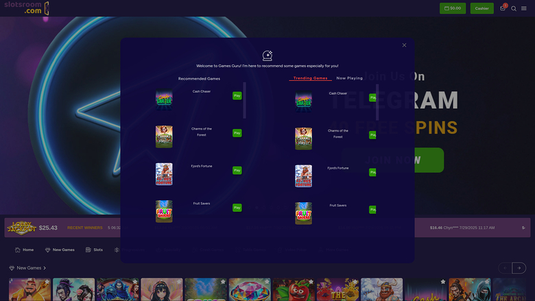 SlotsRoom Casino Desktop Games Guru