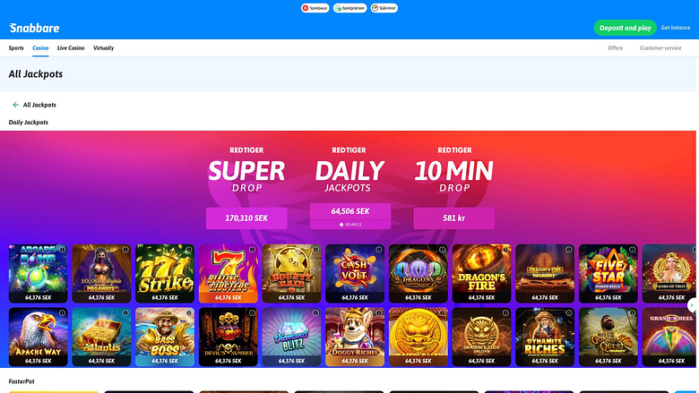Schneller Casino-Desktop-Jackpot