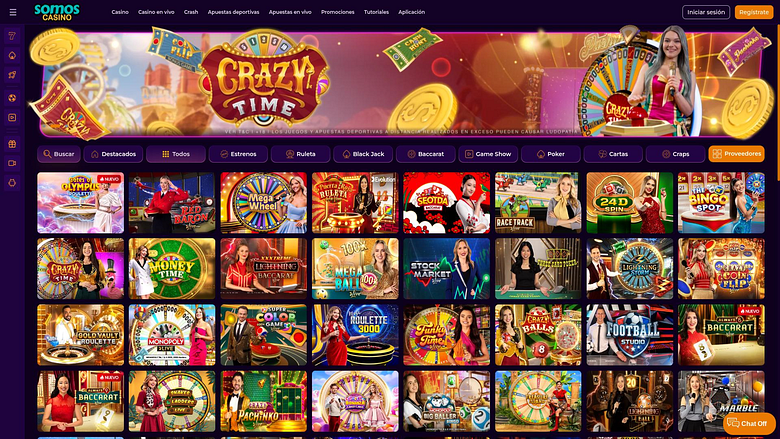 Wir sind ein Live-Dealer-Anbieter für Casino-Desktop-Spiele.