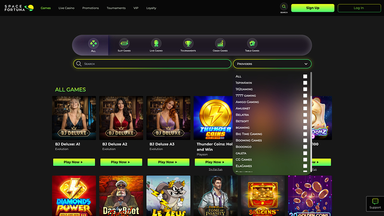 Développeurs du jeu SpaceFortuna pour PC