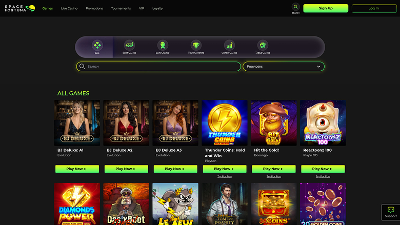 Jeux de bureau SpaceFortuna