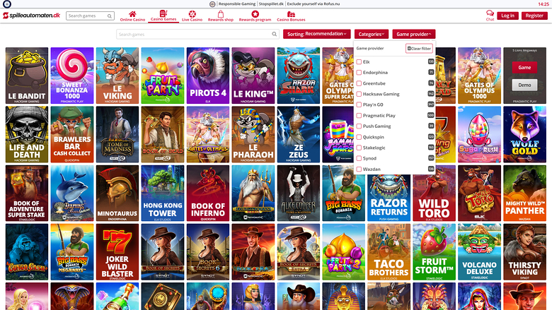 Développeurs de jeux de casino de machines à sous pour ordinateur