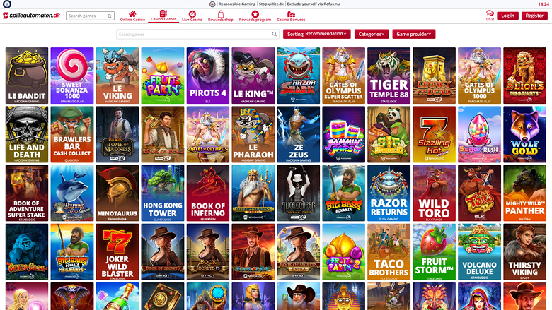 Jeux de casino de machines à sous sur ordinateur