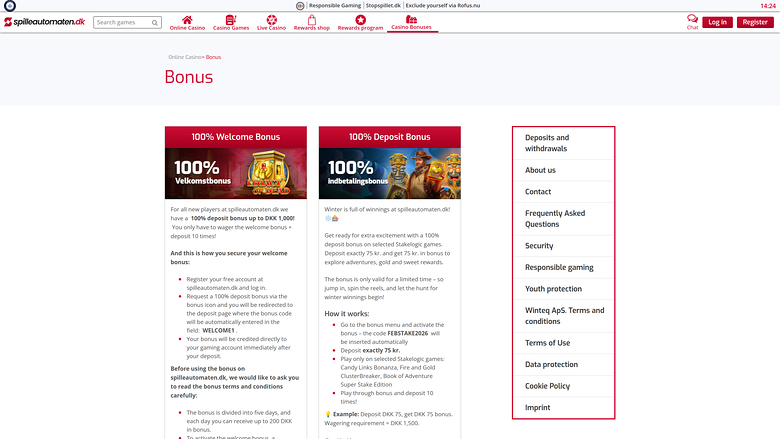 Promotions de casino sur ordinateur avec machines à sous