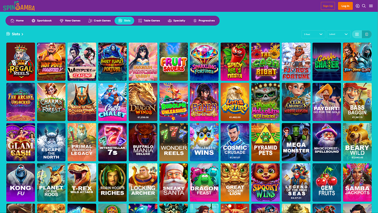 Jeux de bureau de Spin Samba Casino