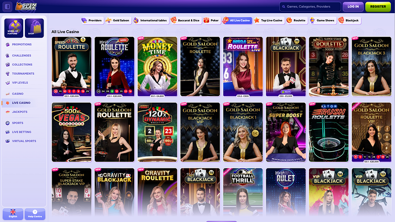 Desarrolladores de juegos de escritorio para casino Spinbara