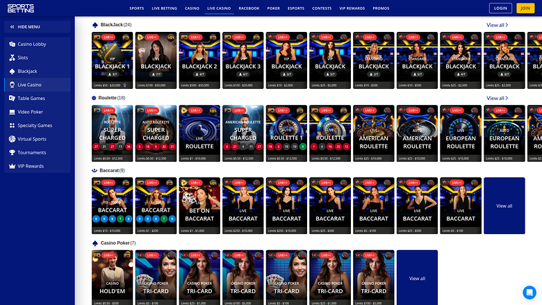 Croupier en direct sur ordinateur du casino de paris sportifs