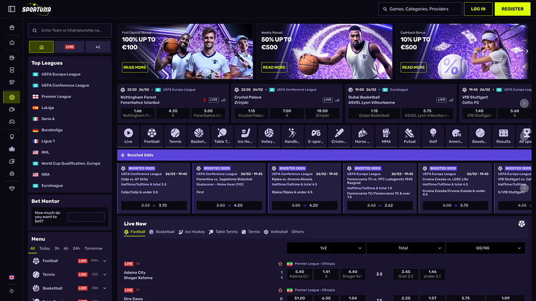 Sportuna Desktop Sports