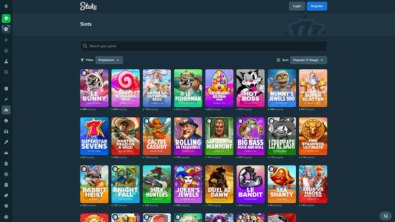 Stake Casino Desktop Games