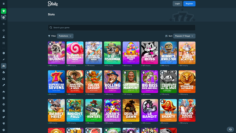 Stake Casino Desktop Games