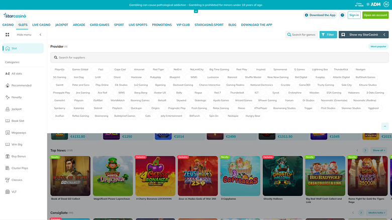 Star Casino Desktop Game Developers