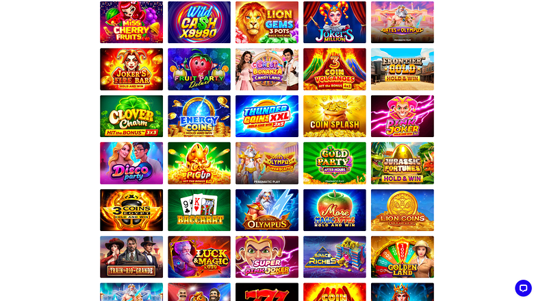 SuperCat Casino Desktop Games