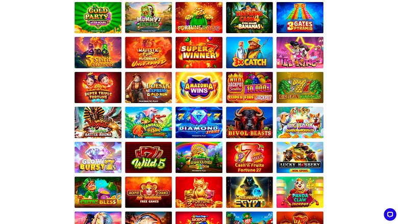 SuperCat Casino Desktop Jackpot