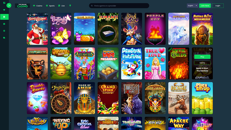 Juegos de escritorio de The Online Casino