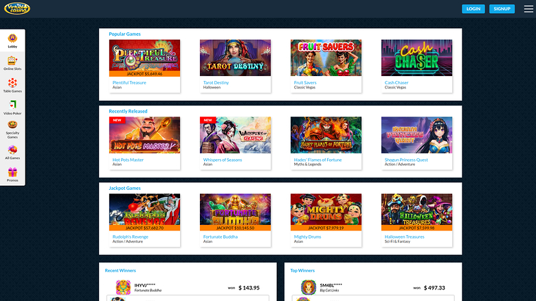 Jeux de bureau de The Virtual Casino