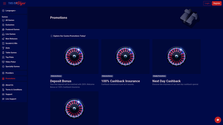 Promotions de bureau de This Is Vegas