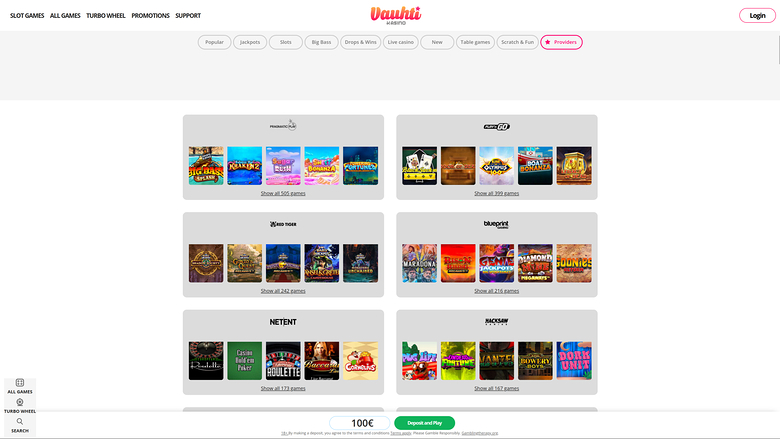 Vauhti Kasino Desktop Game Developers