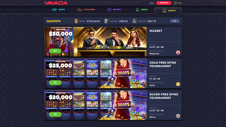 Promotions Vavada Casino sur ordinateur