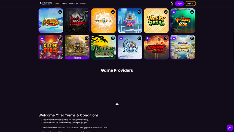 Vegas Lounge Casino Desktop Game Developers